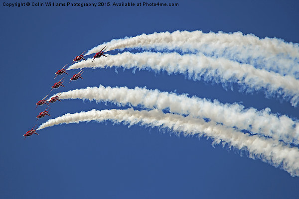  The Red Arrows RIAT 2015 5 Picture Board by Colin Williams Photography
