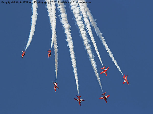 The Red Arrows RIAT 2015 9 Picture Board by Colin Williams Photography