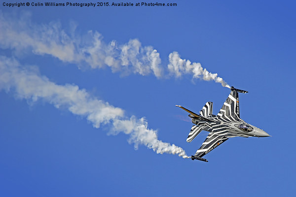  Lockheed Martin F-16A Fighting Falcon Riat 2015 3 Picture Board by Colin Williams Photography