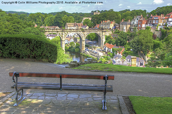 The View  Knaresborough  Yorkshire Picture Board by Colin Williams Photography