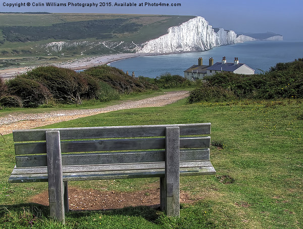  Seven Sisters The View Picture Board by Colin Williams Photography
