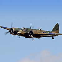 Buy canvas prints of  Bristol Blenheim RIAT 2015 4 by Colin Williams Photography