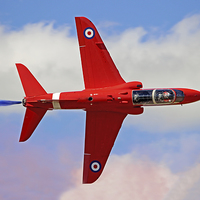 Buy canvas prints of  The Red Arrows RIAT 2015 9 by Colin Williams Photography