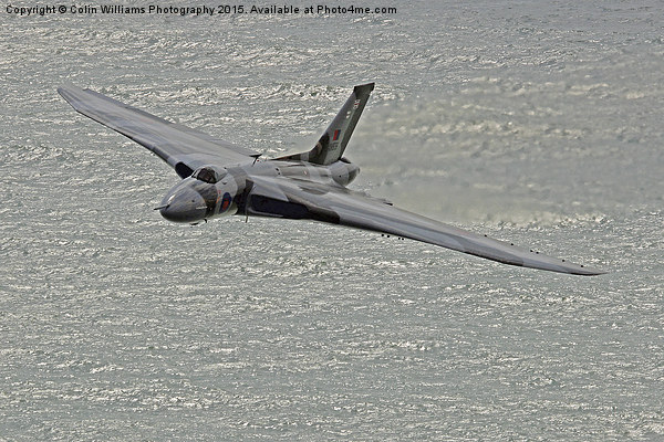  Vulcan XH558 from Beachy Head 2 Picture Board by Colin Williams Photography