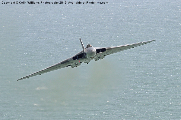   Vulcan XH558 from Beachy Head 5 Picture Board by Colin Williams Photography