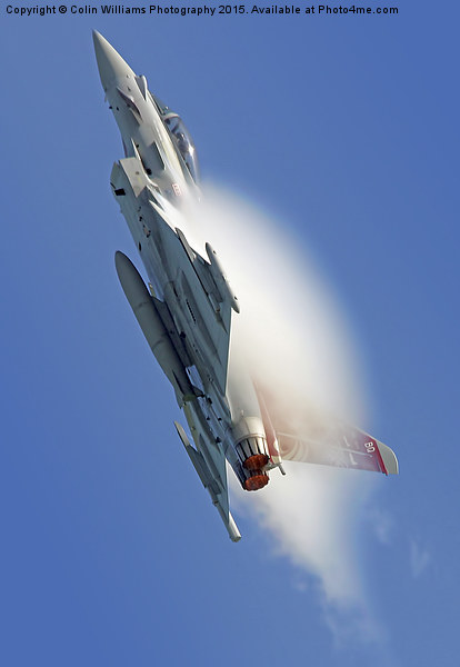  Afterburners On - Eurofighter Typhoon Picture Board by Colin Williams Photography