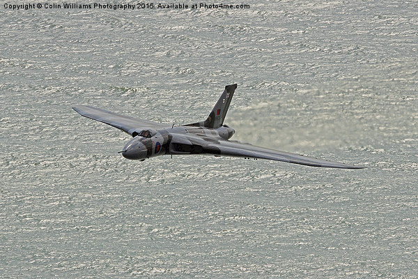  Vulcan XH558 from Beachy Head 6 Picture Board by Colin Williams Photography