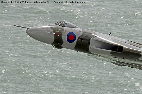  Vulcan XH558 from Beachy Head 7 Picture Board by Colin Williams Photography