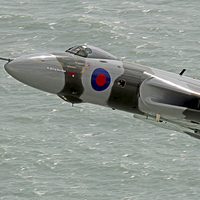 Buy canvas prints of  Vulcan XH558 from Beachy Head 7 by Colin Williams Photography