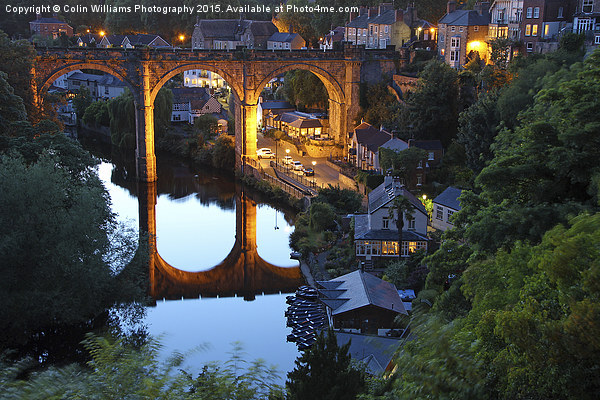  Night at  Knaresborough  1 Picture Board by Colin Williams Photography