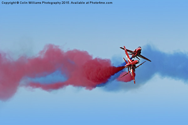   The Red Arrows RIAT 2015 14 Picture Board by Colin Williams Photography