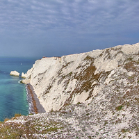 Buy canvas prints of  The Needles - Isle of Wight Panorama by Colin Williams Photography