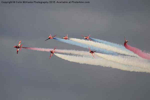  The Red Arrows Duxford 2 Picture Board by Colin Williams Photography