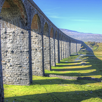 Buy canvas prints of  The Ribblehead Viaduct 1 by Colin Williams Photography
