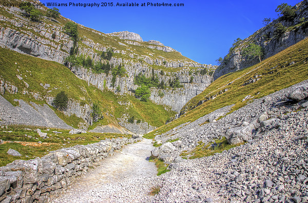   Gordale Scar 2 Picture Board by Colin Williams Photography