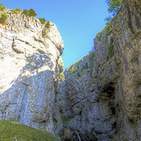 Buy canvas prints of    Gordale Scar 5 by Colin Williams Photography
