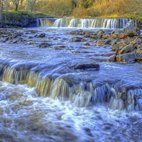 Buy canvas prints of Wain Wath Force, Upper Swaledale  by Colin Williams Photography