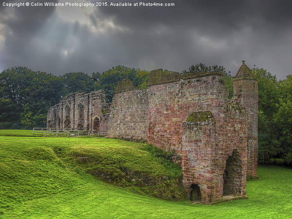  Spofforth Castle North Yorkshire Picture Board by Colin Williams Photography