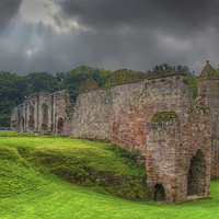 Buy canvas prints of  Spofforth Castle North Yorkshire by Colin Williams Photography