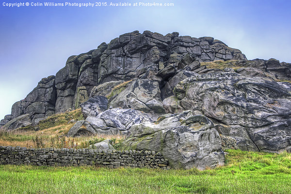  Almscliff Crag Yorkshire 1 Picture Board by Colin Williams Photography