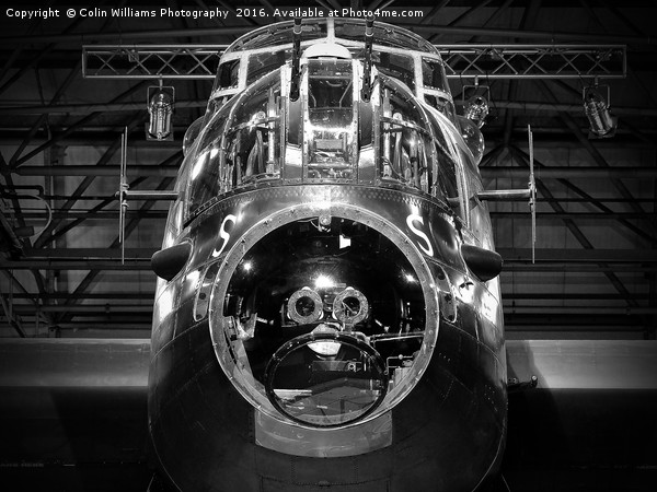 Avro Lancaster Picture Board by Colin Williams Photography