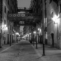Buy canvas prints of Shad Thames and Butlers Wharf London by Colin Williams Photography