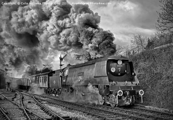  West Country Class Wadebridge Departs BW Picture Board by Colin Williams Photography