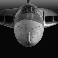 Buy canvas prints of The Avro Vulcan BW by Colin Williams Photography