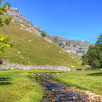Buy canvas prints of Below Gordale Scar Panorama by Colin Williams Photography