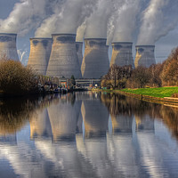 Buy canvas prints of Ferrybridge 2 by Colin Williams Photography