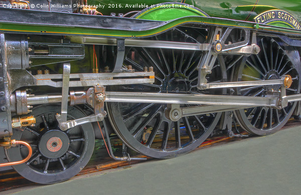 The Return Of The Flying Scotsman 2 Picture Board by Colin Williams Photography
