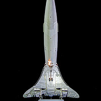 Buy canvas prints of Floodlit Concorde 2 by Colin Williams Photography