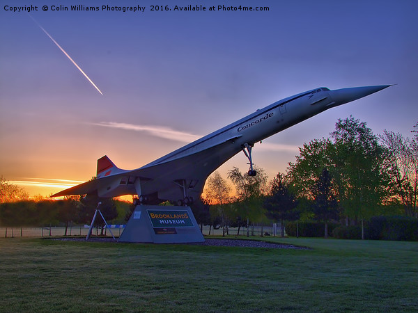  Concorde Sunrise 1 Picture Board by Colin Williams Photography