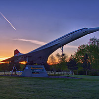 Buy canvas prints of  Concorde Sunrise 1 by Colin Williams Photography