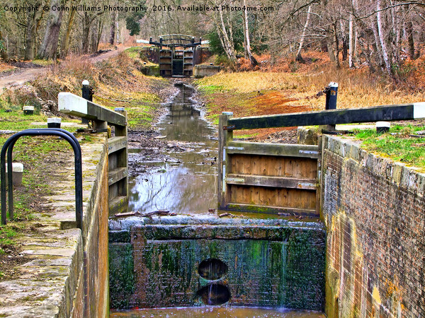  Deepcut locks Basingstoke Canal 3 Picture Board by Colin Williams Photography