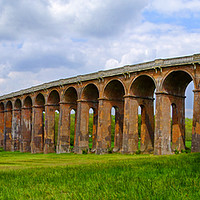 Buy canvas prints of Balcombe Viaduct Pierced Piers 2 by Colin Williams Photography