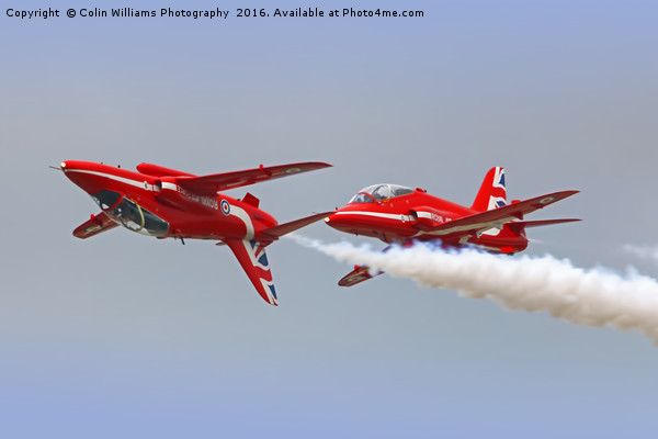 The Red Arrows RIAT 2016 2 Picture Board by Colin Williams Photography