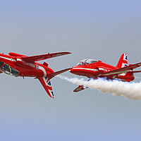 Buy canvas prints of The Red Arrows RIAT 2016 2 by Colin Williams Photography