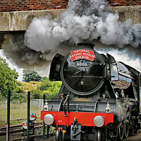Buy canvas prints of The Return Of The Flying Scotsman NRM Shildon 1 by Colin Williams Photography