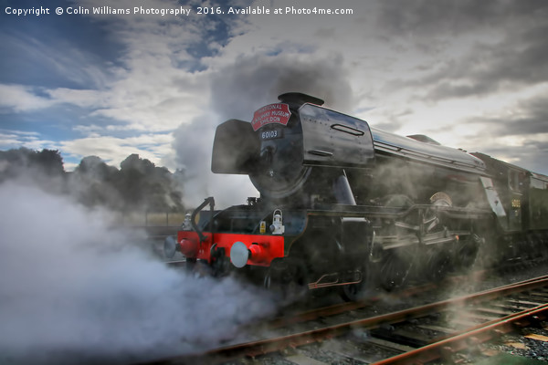 The Return Of The Flying Scotsman NRM Shildon 2 Picture Board by Colin Williams Photography