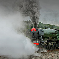 Buy canvas prints of The Return Of The Flying Scotsman NRM Shildon 4 by Colin Williams Photography