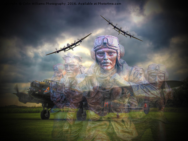 The 3 Lancasters  Picture Board by Colin Williams Photography