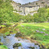 Buy canvas prints of The Cliffs Of Malham Cove 2 by Colin Williams Photography