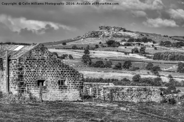 The View to Almscliff Crag Yorkshire Picture Board by Colin Williams Photography