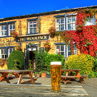 Buy canvas prints of Cheers From The Woolpack Emmerdale. by Colin Williams Photography