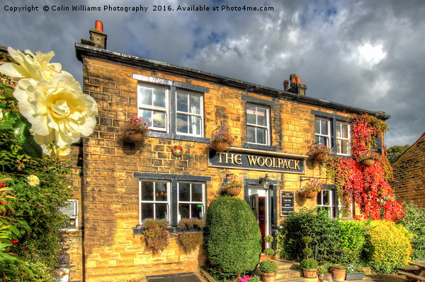 The Woolpack Emmerdale 1 Picture Board by Colin Williams Photography