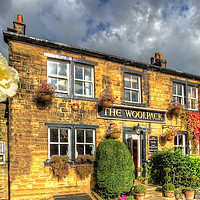 Buy canvas prints of The Woolpack Emmerdale 1 by Colin Williams Photography