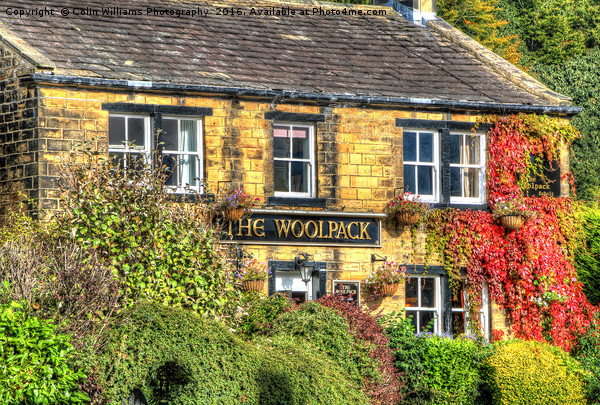 The Woolpack Emmerdale 2 Picture Board by Colin Williams Photography