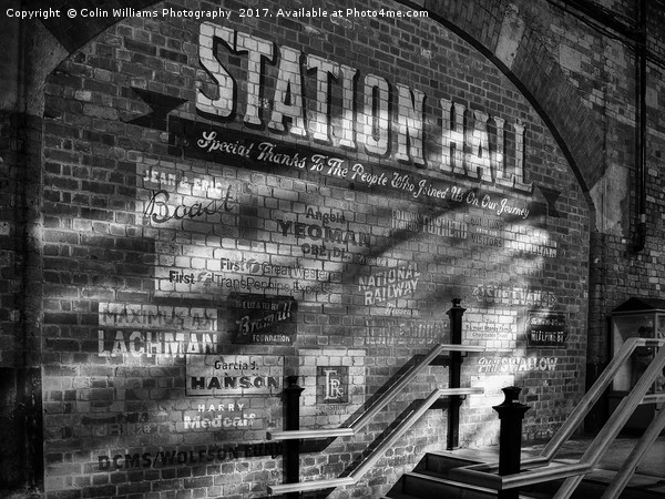 Station Hall York Picture Board by Colin Williams Photography