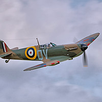 Buy canvas prints of Supermarine Spitfire Mk.Ia Battle of Britain - 2 by Colin Williams Photography